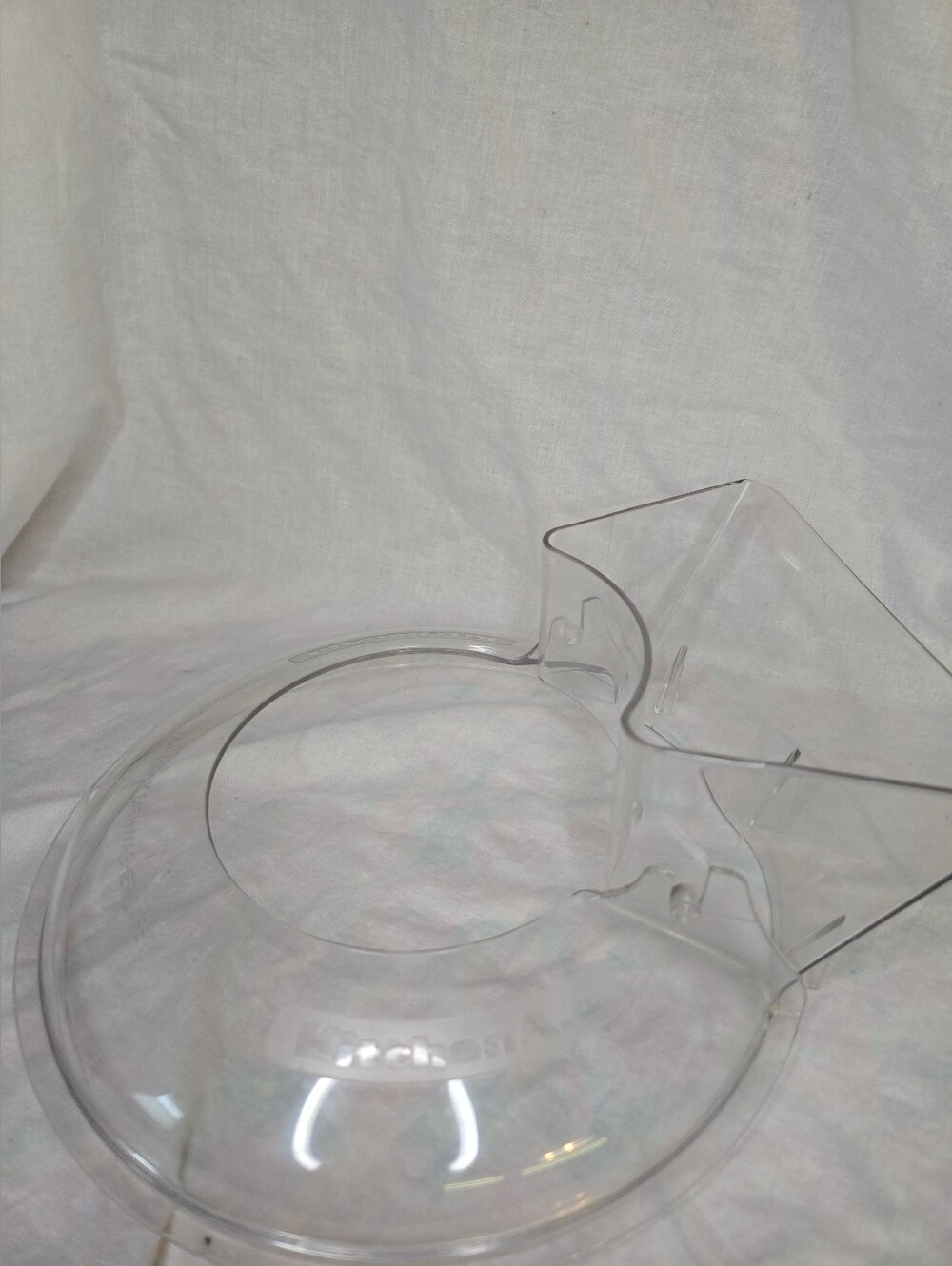 Kitchen Aid Mixer Clear Splash Guard two piece 9 in